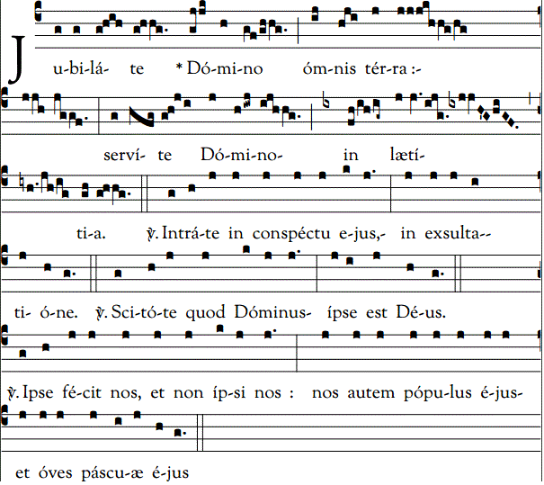 gregorian notation program